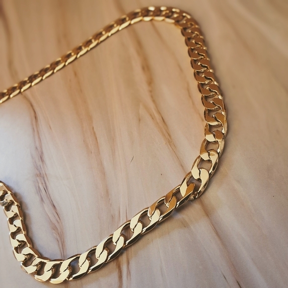 💥 Pretty Bird 18K Yellow Gold Plated Large Link Chain – 24 Inch - Picture 6 of 9